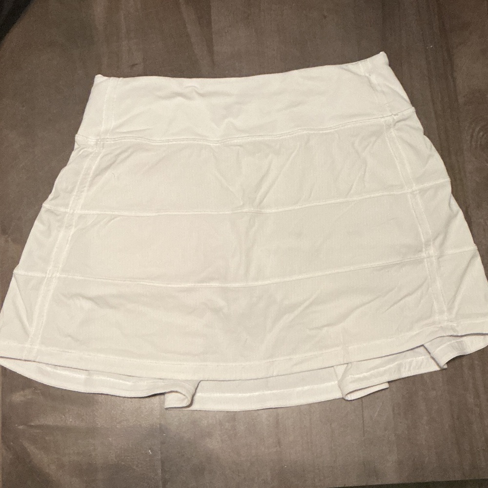 Lululemon Athletica White Skater Skirt